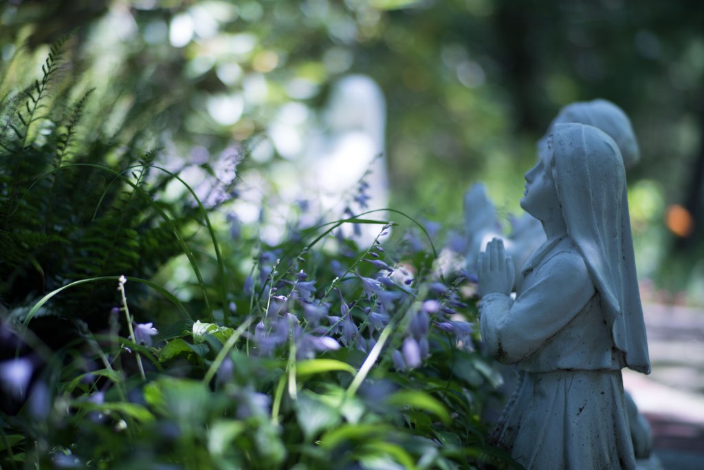 Praying-in-the-shade
