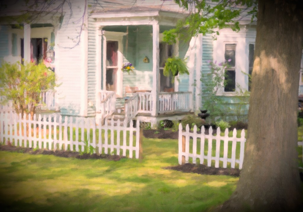 Oil Painting The Porch L1002723